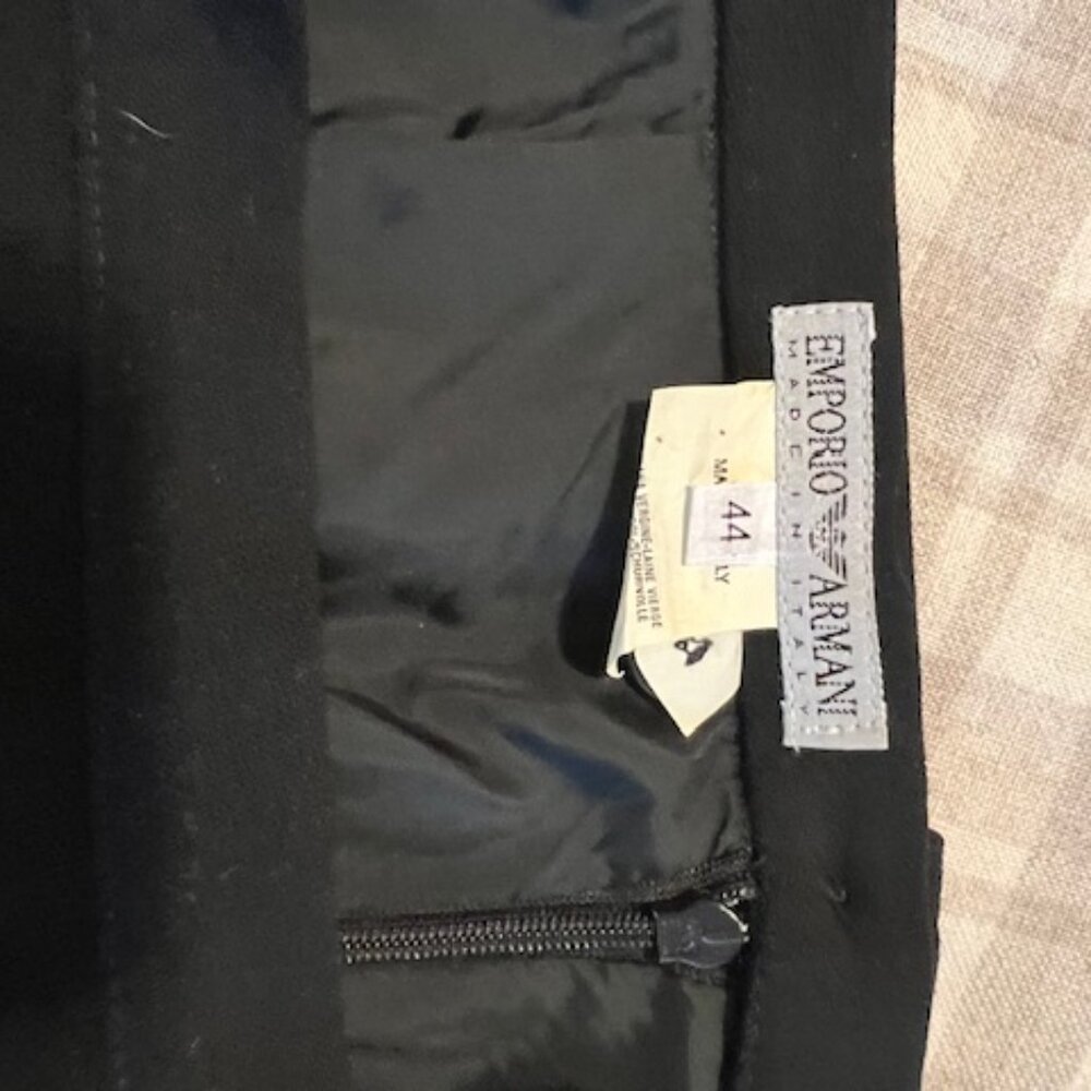 Emporio Armani Black pencil skirt